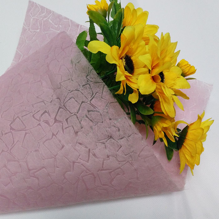 Cina China Non Woven Packaging Vendor, Custom Luxury Non Woven Paper Flower Packaging, Floral Packaging Manufacturer produttore