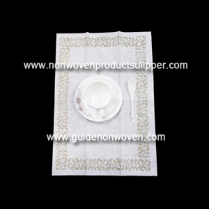 Çin DA - Altın Tam Baskı 1/6 Katlama 11.5 x 17 cm Feen Like Linen Dinner Peçete üretici firma