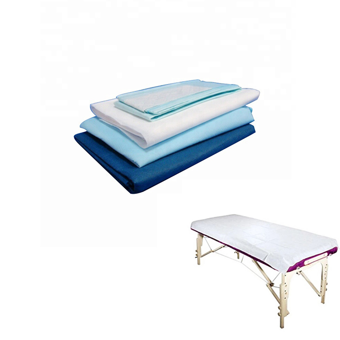 Disposable Bed Cover Company, SMS Medical Disposable Bed Cover Use For Hospital, Nonwoven Bed Linen Vendor In China