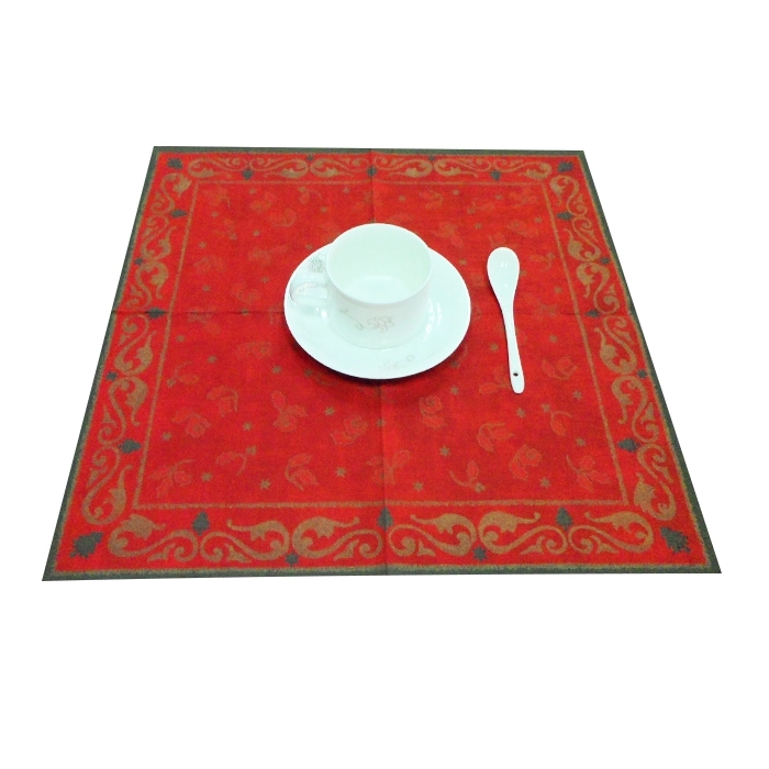 Китай Одноразовый стол настольный ресторан Использование OEM Airlilder Nonwoven Tablecloth Производитель производителя