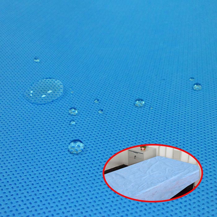 Disposable Wholesale Fitted Massage Bed Sheets, Non Woven Mattress Cover On Sales, Perforated Bed Sheets Factory