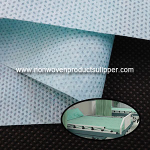 GR8-SMSBS 35gsm Spunbond Polypropylene Non Woven Bed Sheet