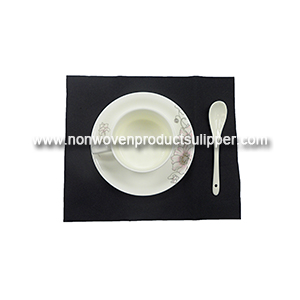 GT-BL01 China Manufacturer Air-laid Non Woven Customized Logo Design Restaurant Wedding Dining Decoration Placemat