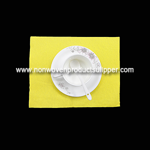 GT-LY01 5 Star Hotel And Restaurant Plain Air-laid Non Woven Table Decoration Placemat For Sale