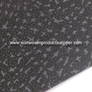GTRX-B01 Black Color New Embossing PP Spunbond Non Woven Fabric For Disposable Tableware Mat