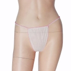 中国 无纺布妇女一次性比基尼泳装内裤G-String Sexy T背内衣喷雾鞣制制造商 制造商