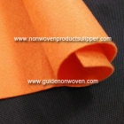 porcelana PDSC-ORA Orange Color Needle Punch tela no tejida para artesanías fabricante