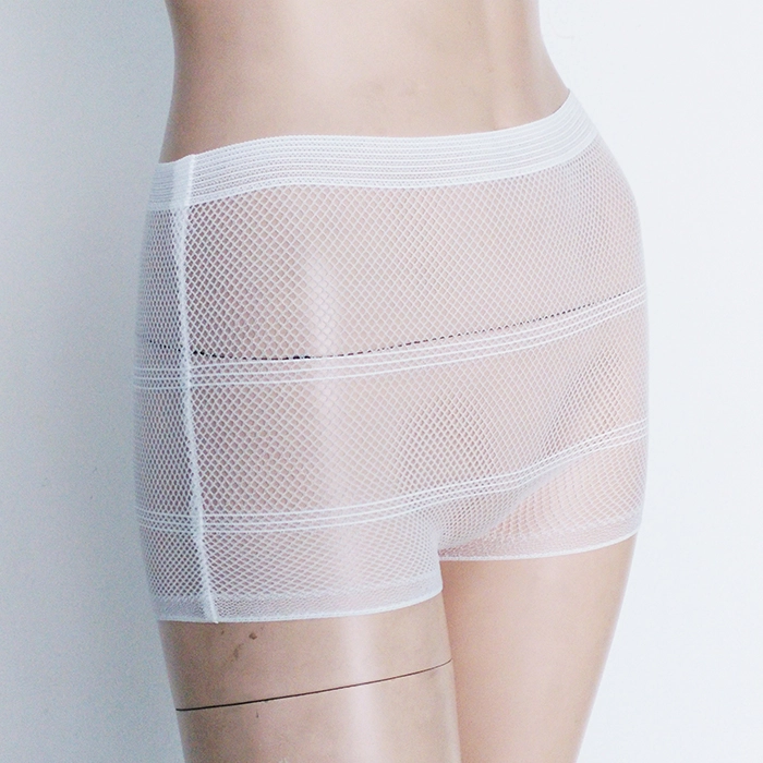 الصين Seamless Mesh Knit Disposable Panties For Postpartum Women Wholesale الصانع