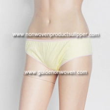 Китай Spunlace Nonwovens Woman Single Use Panties For Hospital производителя
