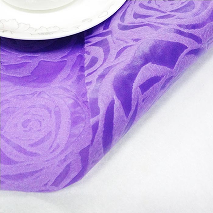 Wholesale Household Hotel Biodegradable Table Cover Printed Disposable Dinner Tablecloth