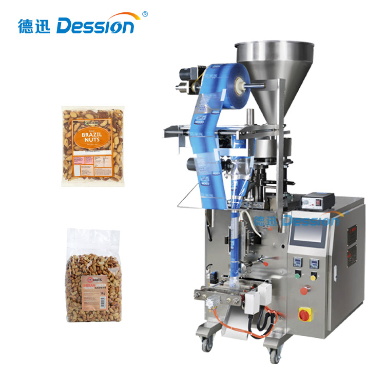 Automated Food Packing Machine For Nuts 250g 500g With Heat Sealing Bag