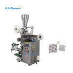 China Automatic Inner and Outer Sachet Filter Paper Pouch Small Bag Tea Bag Packing Machine for Small Business manufacturer