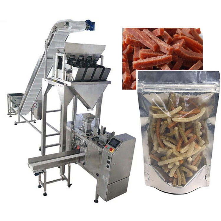 Automatic Pre-made Zipper Stand-up Bag Dried Fruit Packing Machine