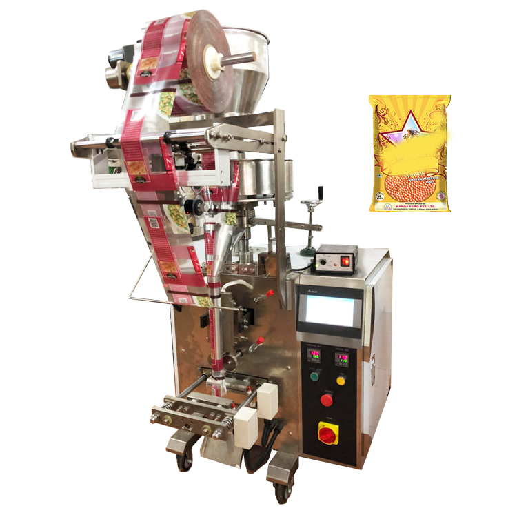 Automatic fish bird feed small bag packaging machine