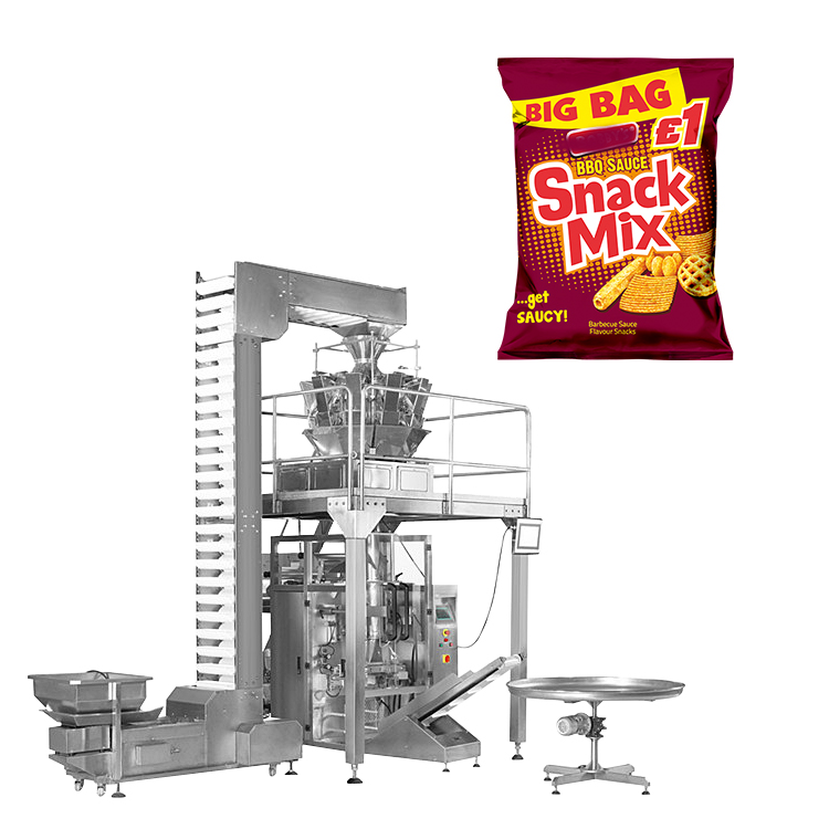 Automatic snack mix food packing machine price