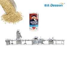 الصين Instant Oatmeal Bottle Filling Machine Automatic Oatmeal Jar Filling And Packing Machine الصانع