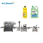 الصين China High Quality Dish Soap Bottle Filling Machine Liquid Filling Machine With Conveyor Belt Supplier الصانع