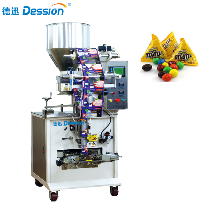 Chocolate Packing Machine With Triangle Bags Factory