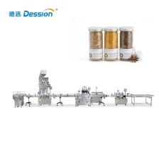 porcelana Automatic Spices Seasoning Weighing Bottle Jar Filling Sealing Machine fabricante