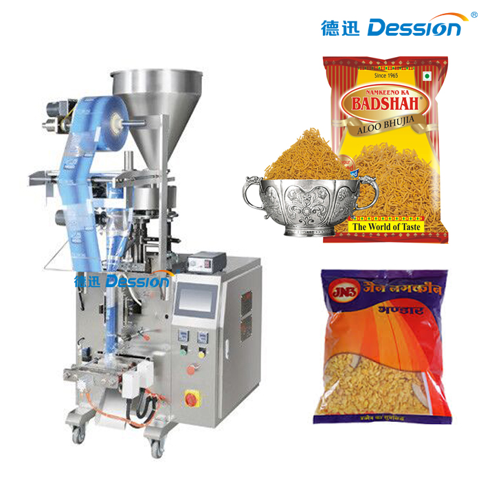 High Speed Automatic Namkeen Pouch Packing Machine Price From Dession