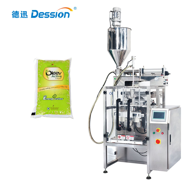 Oil Pouch Packing Machine With Automatic Liquid Packaging Machine