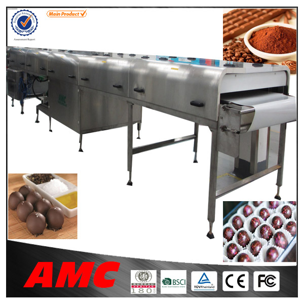2015 Cheese /Candy / Discuit / Chocolate stainless steel food cooling tunnel manufacturer