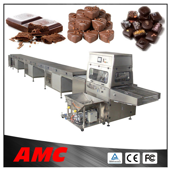 2015 New Design Full Automatic Enrober/Coating chocolate machine