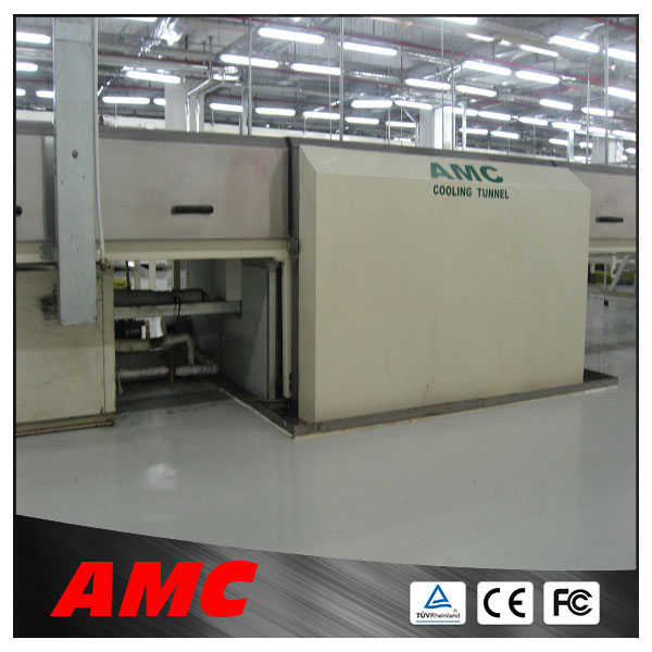 AMC Candy/Cake/chocolate cooling tunnel with chillers in food industry