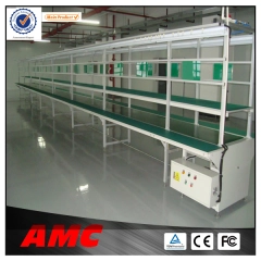 China AMC Led Assembly line belt conveyor workbench manufacturer