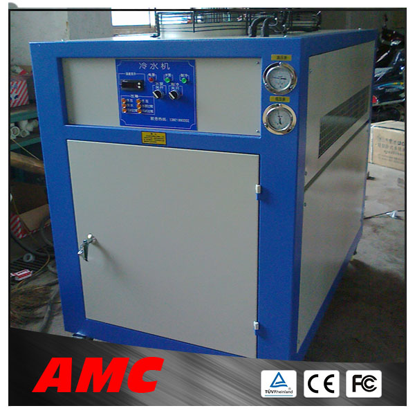 Gran capacidad de refrigeración Cool Water Caja Tipo Industrial Water Chiller y Air Chiller Proveedores