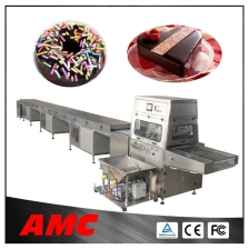 Cina China Best Vendi pieno di alta qualità macchina automatica enrober / copertura di cioccolato in acciaio inox produttore