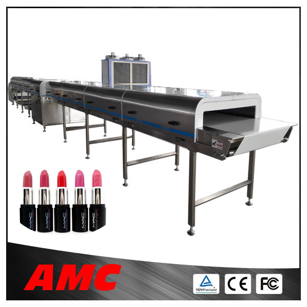 China Candy and biscuit and lipstick cooling tunnel machine