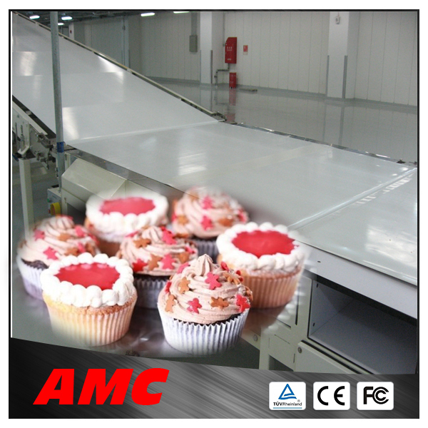 Chinese high capacity customized stainless steel cooling tunnel for chocolate/biscuit/candy/bread/snack supplier