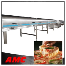porcelana Acero inoxidable pizza enfriamiento túnel / pizza túnel de congelación fabricante