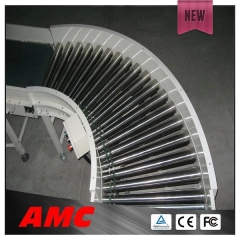 China Stainless Steel framework Gravity Roller Conveyor/Powered Roller Conveyor manufacturer