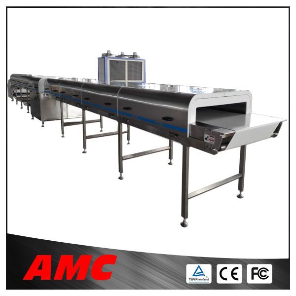State-of-the-art Design China Manufacturer Full Automatic Belgian Chocolate/Snickers/Ferrero Rocher Cooling Tunnel