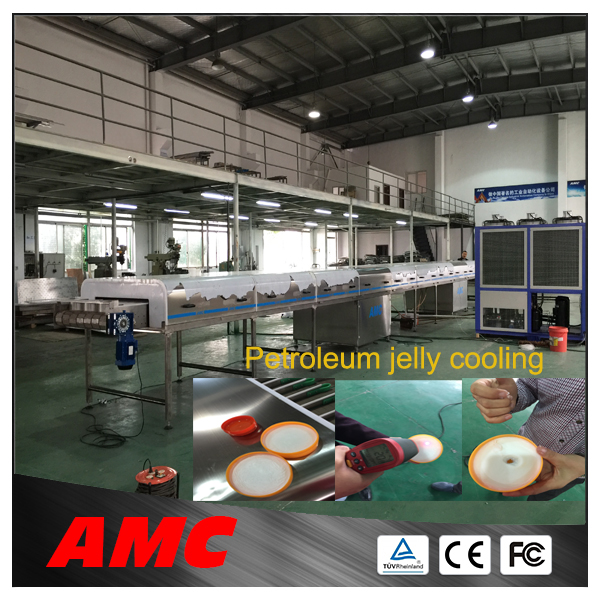 Supplier Stainless steel snack conveyor jelly cooling tunnel