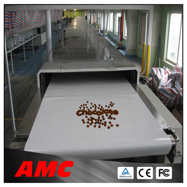 china best quality customized chocolate cooling tunnel
