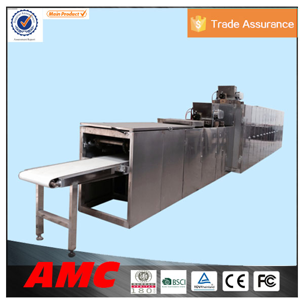 chocolate machine with automatic moulding machine from China