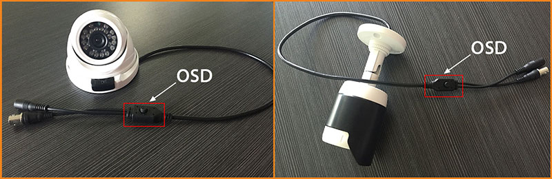What is the OSD menu stand for on CCTV ?