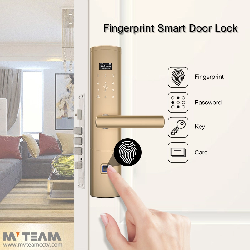 Main Door Locks Fingerprint Exterior Door Locks and Handles New Mortise Commercial Door Lock