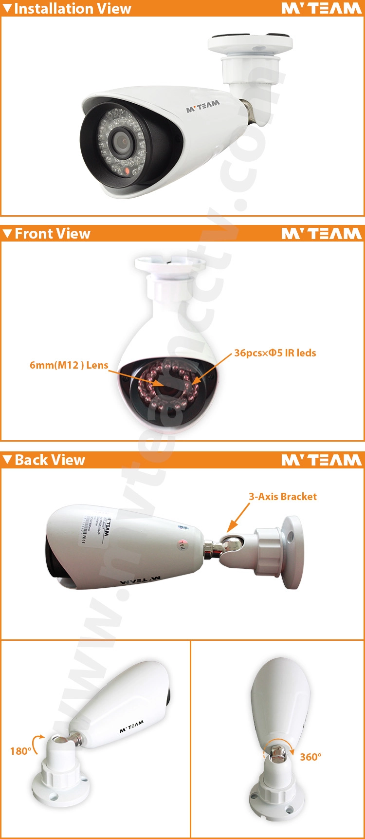 megapixel outdoor night vision closed circuit television cameras