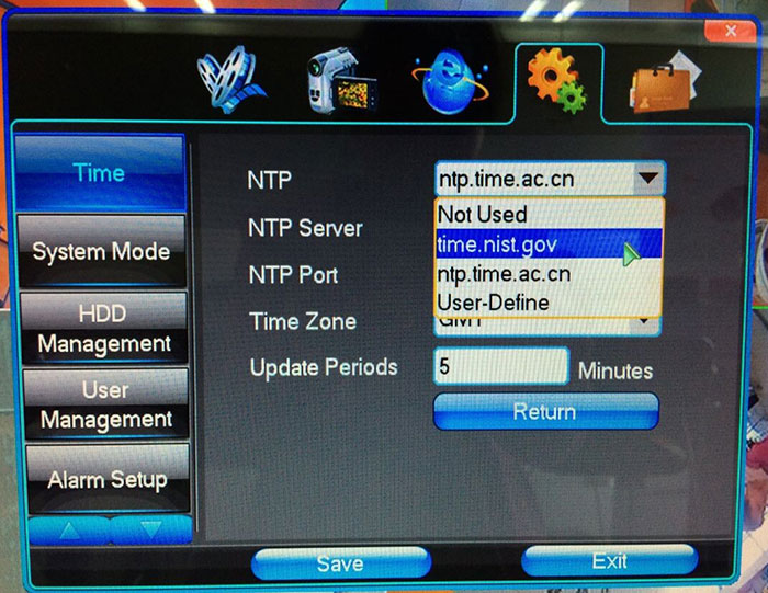How to solve time display faults for IP video surveillance system?