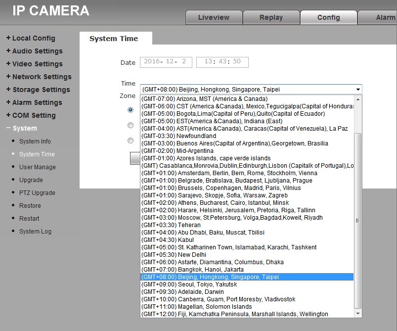 How to solve time display faults for IP video surveillance system?