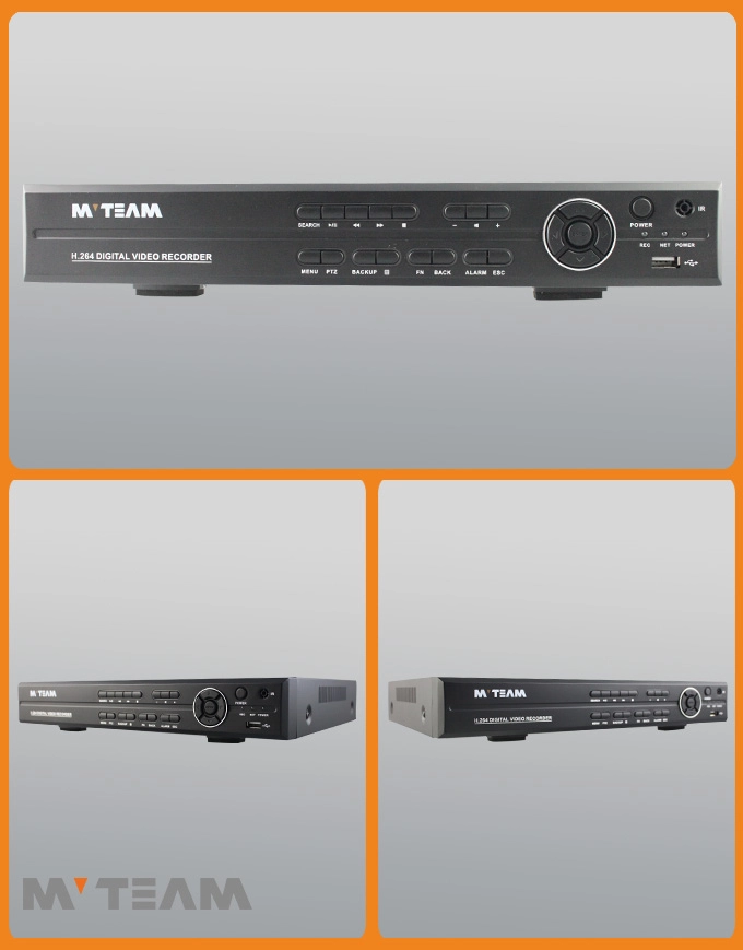 H.264 4CH 1080P 5 in 1 Hybrid MVTEAM brand surveillance dvr(6404H80P)