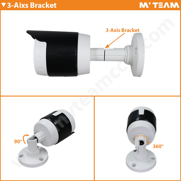 MVTEAM has released a new design bullet camera for both AHD and IP