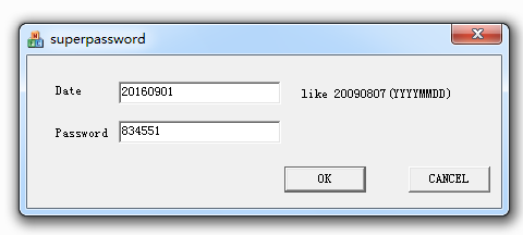 How to do when forget passpord for MVTEAM 5 in 1 hybrid DVR?