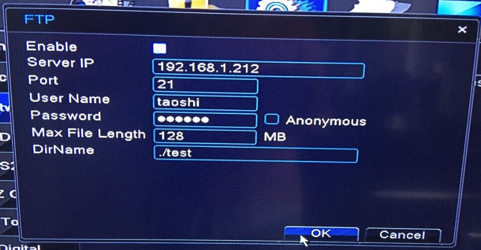 How to setup FTP for MVTEAM 5-in-1 DVR?