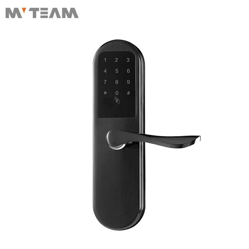 Keypad Electronic Door Lock Support Card Code APP Unlock Remote Generating Password