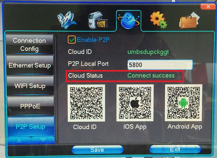 How to check whether the DVR/NVR is connected to Internet?